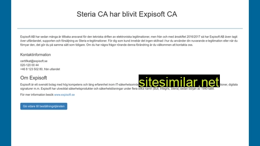 eid.steria.se alternative sites