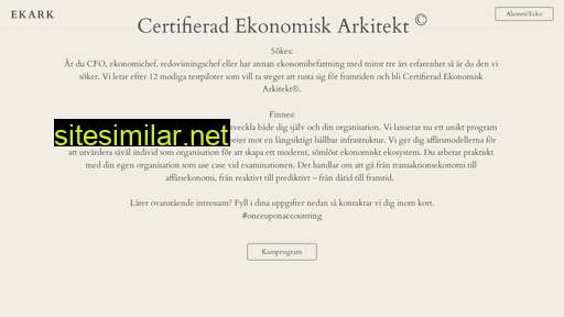 ekark.se alternative sites