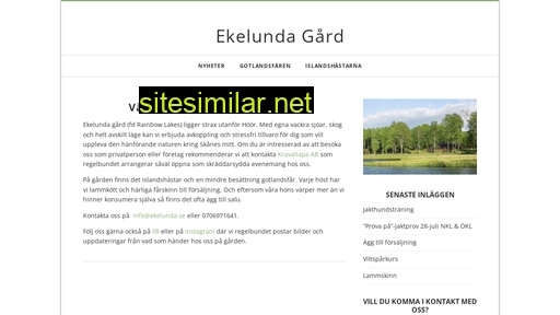 ekelunda.se alternative sites