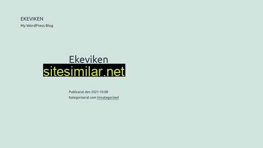 ekeviken.se alternative sites