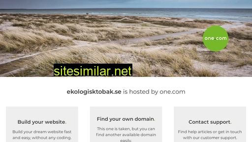 ekologisktobak.se alternative sites