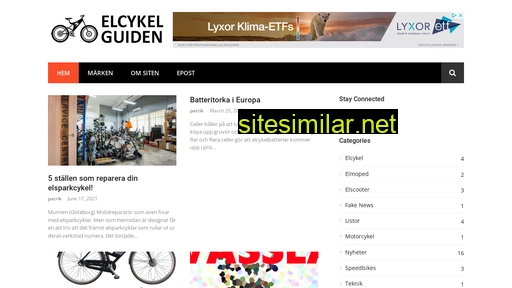 elcykelguiden.se alternative sites