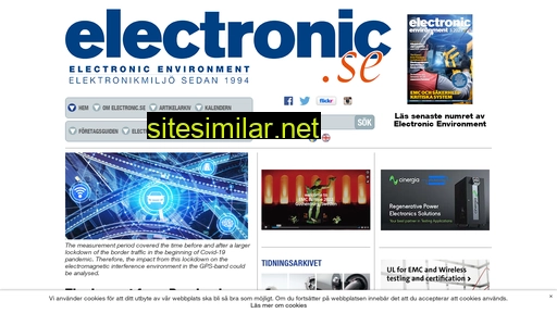 Electronic similar sites