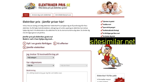 elektrikerpris.se alternative sites