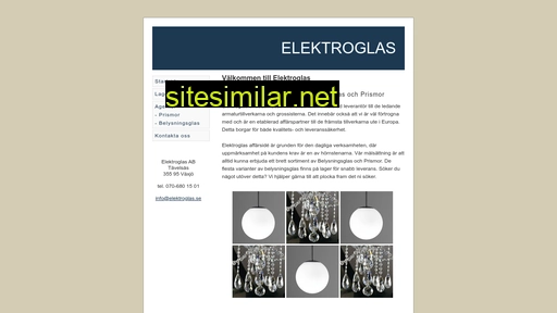 elektroglas.se alternative sites