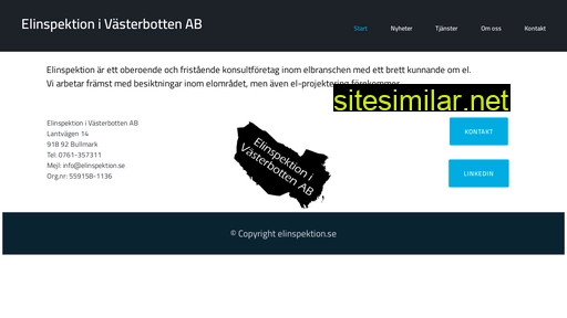 elinspektion.se alternative sites