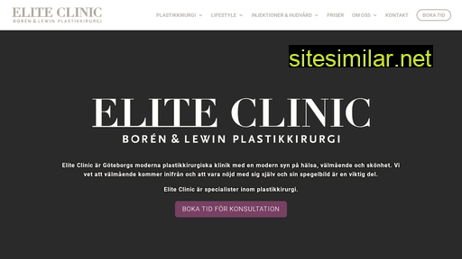eliteclinic.se alternative sites
