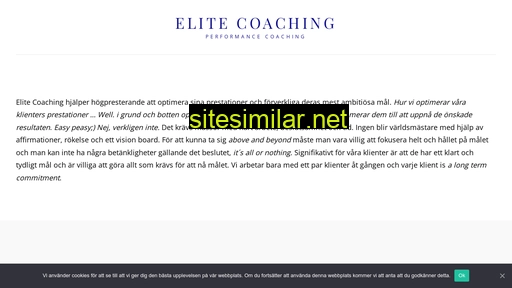 elitecoaching.se alternative sites