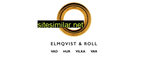 Elmqvistochroll similar sites