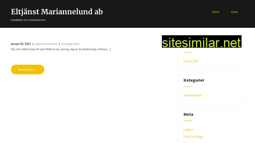 eltjanstmariannelund.se alternative sites