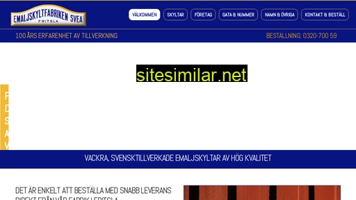 emaljskyltfabriken.se alternative sites
