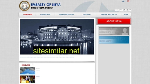 embassyoflibya.se alternative sites