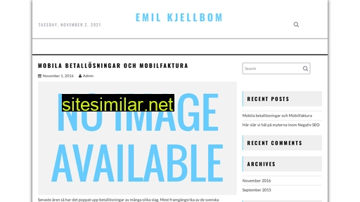 Emilkjellbom similar sites