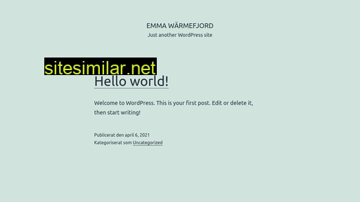 emmawarmefjord.se alternative sites