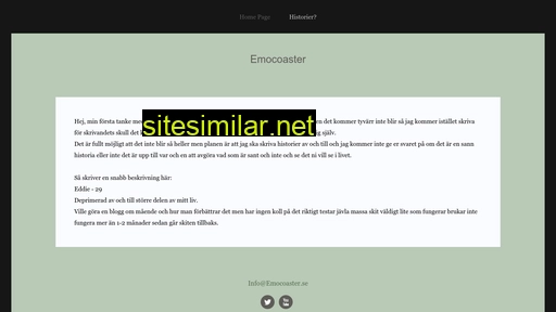 emocoaster.se alternative sites