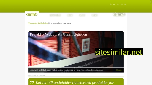 entitet.se alternative sites