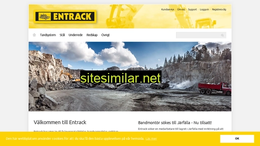 entrack.se alternative sites