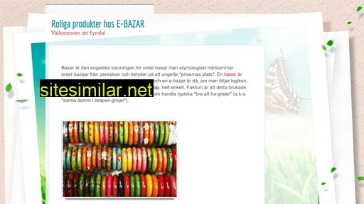 e-bazar.se alternative sites
