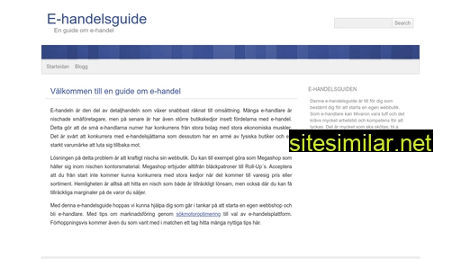 e-handelguide.se alternative sites