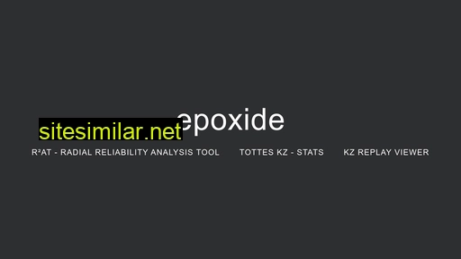 epoxide.se alternative sites