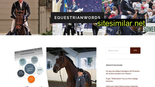 Equestrianwords similar sites