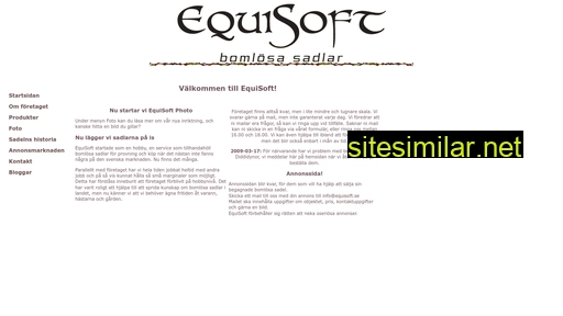 equisoft.se alternative sites