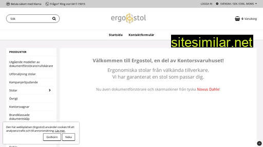 ergostol.se alternative sites