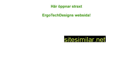 ergotechdesign.se alternative sites