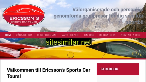 ericssons-sportscartours.se alternative sites