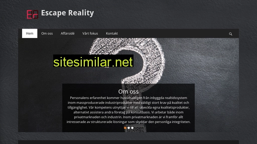 escape-reality.se alternative sites