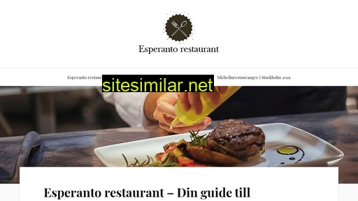esperantorestaurant.se alternative sites