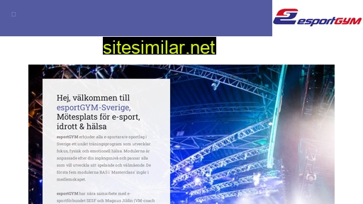 esportgym.se alternative sites