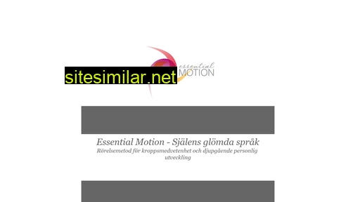 essential-motion.se alternative sites