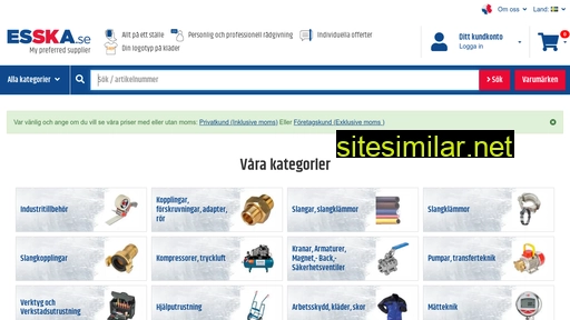 esska.se alternative sites