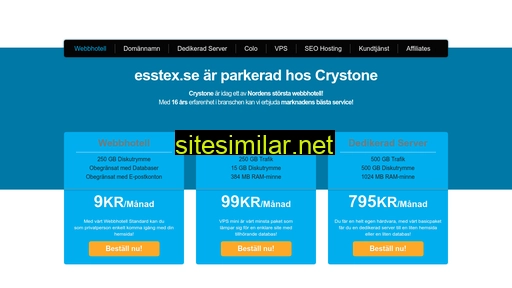 esstex.se alternative sites