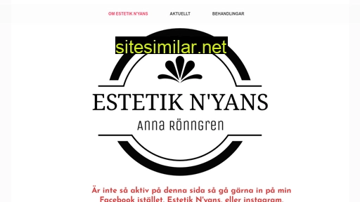 estetiknyans.se alternative sites