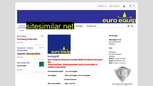 euroequip.se alternative sites