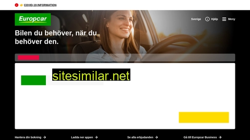 europcar.se alternative sites