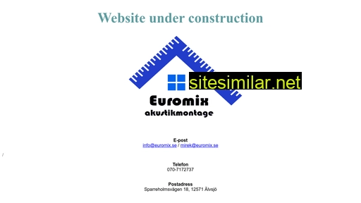 euromix.se alternative sites