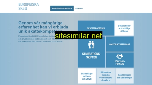 europeiskaskatt.se alternative sites