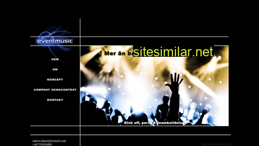 eventmusic.se alternative sites