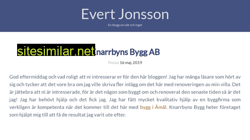 evertjonsson.se alternative sites