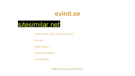 evinit.se alternative sites