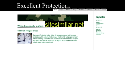 excellentprotection.se alternative sites