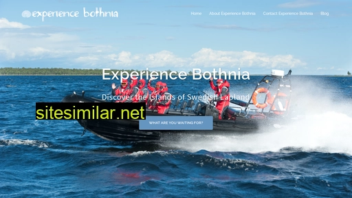 Experience-bothnia similar sites