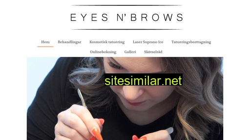 eyesnbrows.se alternative sites