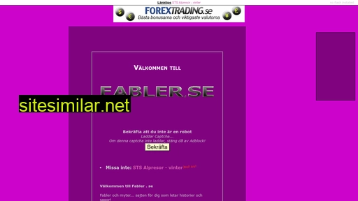 fabler.se alternative sites