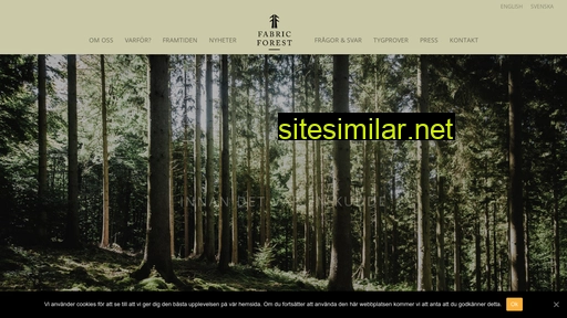 fabric-forest.se alternative sites