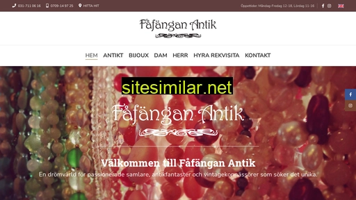 fafangansantik.se alternative sites