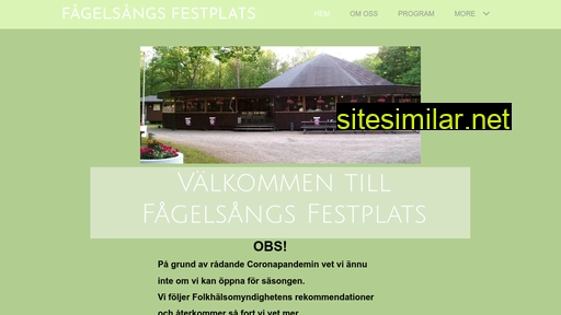fagelsangsfestplats.se alternative sites